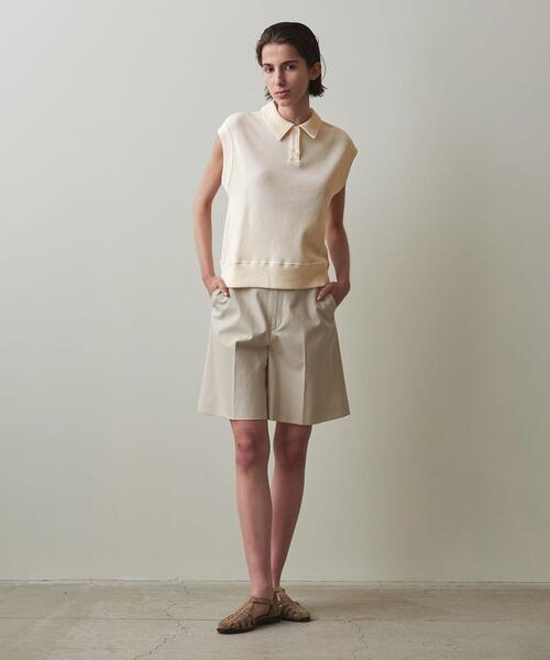 Steven Alan（スティーブンアラン）の「＜Steven Alan＞WAFFLE NO SLEEVE PULLOVER/カットソー（Tシャツ/カットソー・レディース・ダークブラウン/ブラック/オフホワイト・FREE）」の14枚目の写真