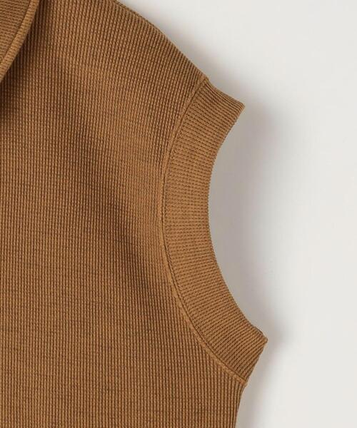 Steven Alan（スティーブンアラン）の「＜Steven Alan＞WAFFLE NO SLEEVE PULLOVER/カットソー（Tシャツ/カットソー・レディース・ダークブラウン/ブラック/オフホワイト・FREE）」の18枚目の写真