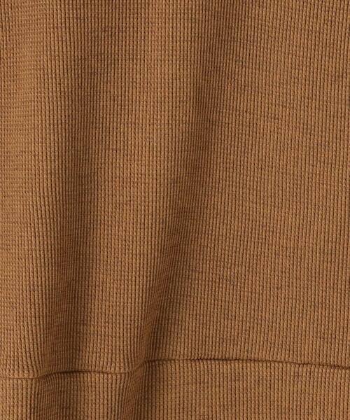 Steven Alan（スティーブンアラン）の「＜Steven Alan＞WAFFLE NO SLEEVE PULLOVER/カットソー（Tシャツ/カットソー・レディース・ダークブラウン/ブラック/オフホワイト・FREE）」の20枚目の写真