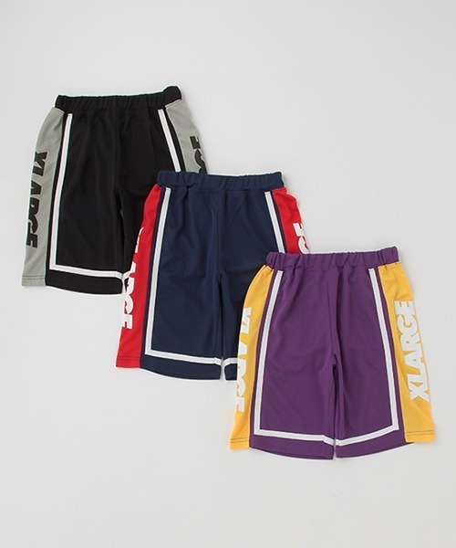 XLARGE KIDS（エクストララージキッズ）の「バスケット風切替ショーツ（その他パンツ・キッズ・パープル/ネイビー/ブラック・90cm/110cm/120cm/100cm/130cm/140cm）」の11枚目の写真