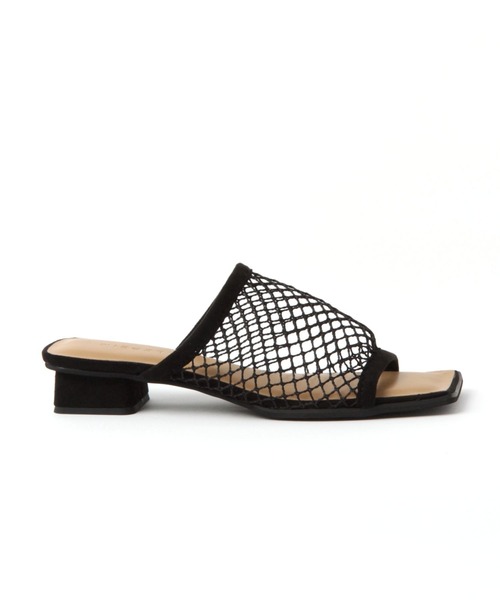 LEPSIM（レプシィム）の「スクエアメッシュミュール　753491（サンダル・レディース・ブラック/ダークブラウン・MEDIUM/LARGE）」の20枚目の写真