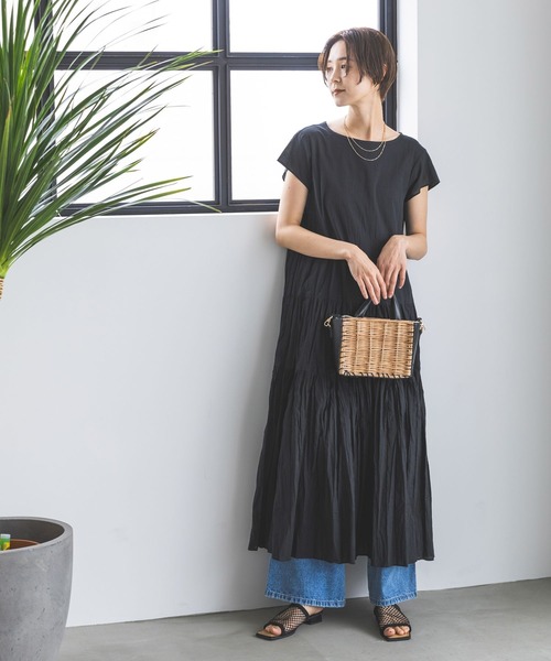 LEPSIM（レプシィム）の「スクエアメッシュミュール　753491（サンダル・レディース・ブラック/ダークブラウン・MEDIUM/LARGE）」の5枚目の写真