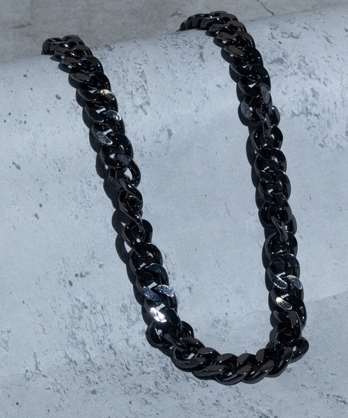 JOHN'S CLOSET(ジョンズクローゼット)の「【40】〔2点セット〕デザインチェーン ネックレス &ブレスレット ペアセット(ネックレス・メンズ・G/E/H/A/D/C/B/F・FREE)」の9枚目の写真