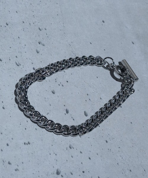 JOHN'S CLOSET(ジョンズクローゼット)の「【40】〔2点セット〕デザインチェーン ネックレス &ブレスレット ペアセット(ネックレス・メンズ・G/E/H/A/D/C/B/F・FREE)」の14枚目の写真