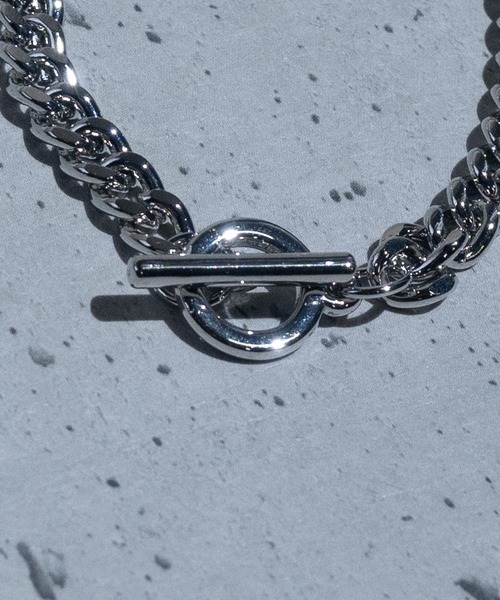 JOHN'S CLOSET(ジョンズクローゼット)の「【40】〔2点セット〕デザインチェーン ネックレス &ブレスレット ペアセット(ネックレス・メンズ・G/E/H/A/D/C/B/F・FREE)」の15枚目の写真