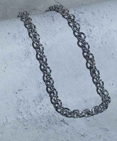 JOHN'S CLOSET(ジョンズクローゼット)の「【40】〔2点セット〕デザインチェーン ネックレス &ブレスレット ペアセット(ネックレス・メンズ・G/E/H/A/D/C/B/F・FREE)」の17枚目の写真