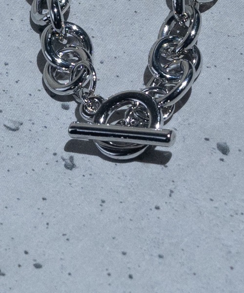 JOHN'S CLOSET(ジョンズクローゼット)の「【40】〔2点セット〕デザインチェーン ネックレス &ブレスレット ペアセット(ネックレス・メンズ・G/E/H/A/D/C/B/F・FREE)」の19枚目の写真