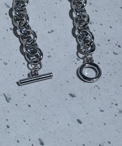 JOHN'S CLOSET(ジョンズクローゼット)の「【40】〔2点セット〕デザインチェーン ネックレス &ブレスレット ペアセット(ネックレス・メンズ・G/E/H/A/D/C/B/F・FREE)」の20枚目の写真