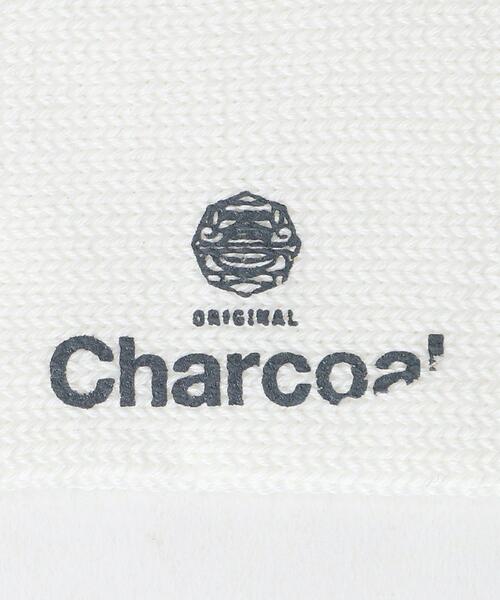 Charcoal TOKYO（チャコールトーキョー）の「＜Charcoal TOKYO＞ RIB 3LINE SOCKS/ソックス（ソックス/靴下・メンズ・ナチュラル/ブラック・FREE）」の4枚目の写真