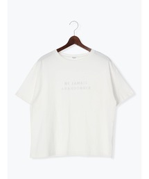 Te chichi TERRASSE | 立体刺繍ロゴTシャツ(Tシャツ/カットソー)