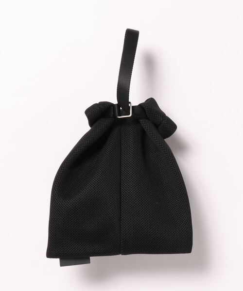 Lui's（ルイス）の「【ITTI × OUTDOOR PRODUCTS】RICE BAG W.MESH（ポーチ）（ハンドバッグ・メンズ・ブラック・FREE）」の3枚目の写真
