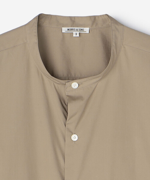 モリスアンドサンズ MORRIS&SONS *コットンチェックシャツ*0綿ベージュドロップショルダーブラウス(25-2504-497)【32E52】 楽天市場】モリスアンドサンズ MORRIS&SONS コットンチェック