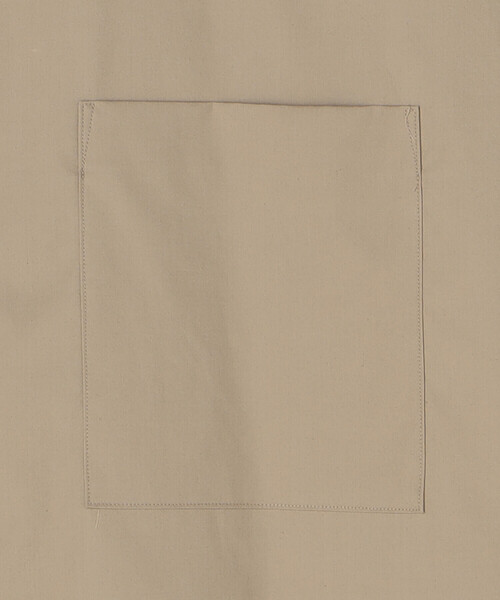 Morris & Sons（モリスアンドサンズ）の「MORRIS & SONS | スヴィンコットン 半袖バンドカラーシャツ MEN（シャツ/ブラウス・メンズ・ベージュ/ホワイト/グリーン・2/3/1）」の8枚目の写真