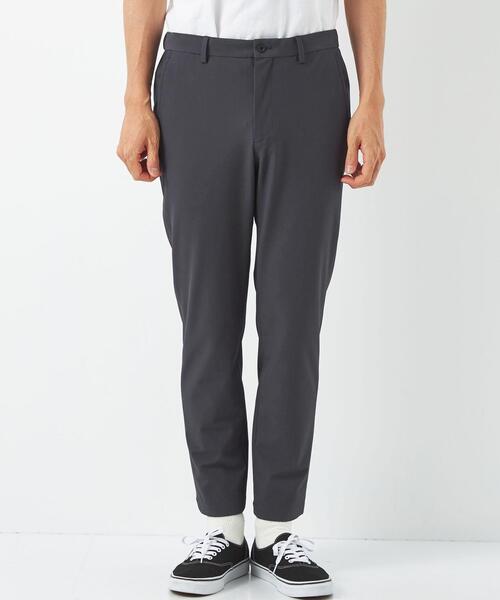 green label relaxing（グリーンレーベルリラクシング）の「ハイツイスト トリコット 9分丈 ユーティリティー パンツ -防シワ・ストレッチ-（その他パンツ・メンズ・ダークグレー/ネイビー/ベージュ・S/M/L/XL）」の6枚目の写真