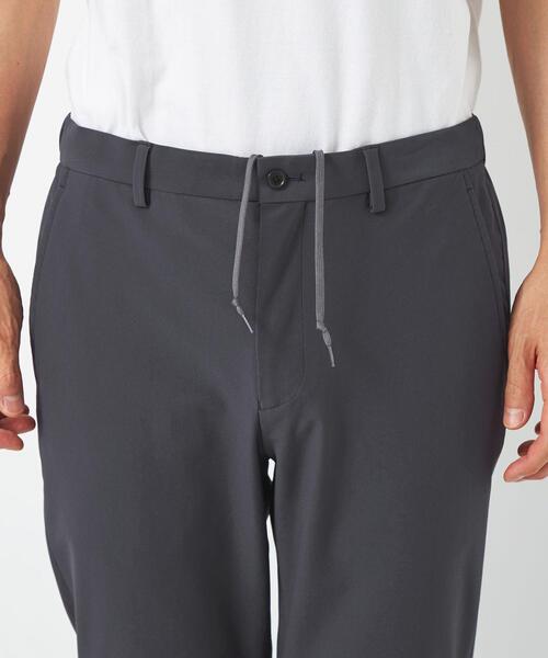 green label relaxing（グリーンレーベルリラクシング）の「ハイツイスト トリコット 9分丈 ユーティリティー パンツ -防シワ・ストレッチ-（その他パンツ・メンズ・ダークグレー/ネイビー/ベージュ・S/M/L/XL）」の4枚目の写真
