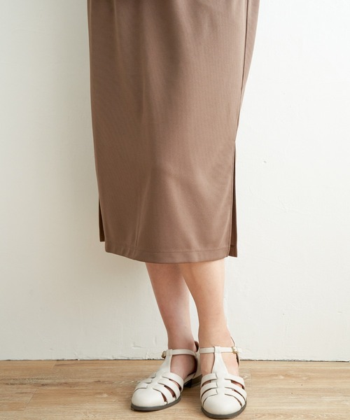 ikka（イッカ）の「ジャンスカメローインナーアンサンブル（ワンピース・レディース・グリーン/ブラウン/ブラック・M/S/L）」の17枚目の写真