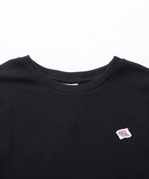 JEMORGAN（ジェーイーモーガン）の「『JEMORGAN LONG JOHNS/ジェーイーモーガンロングジョーンズ』T/Cワッフルノースリーブ【+】（タンクトップ・メンズ・ブラック/ネイビー/オフホワイト/グリーン/サンドベージュ・M/L/XL）」の14枚目の写真