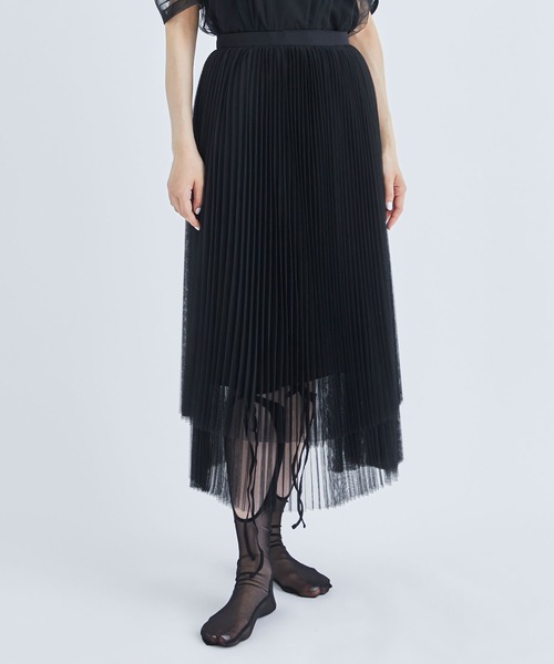 Chika Kisada（チカ キサダ）の「【Chika Kisada/チカキサダ】EX.Tulle SKIRT/別注チュールスカート（スカート・レディース・ブラック/グレー・1/2）」の10枚目の写真