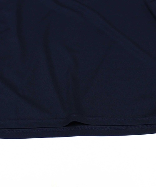 SHISKY（シスキー）の「【GOLF】ゴルフウェア　接触冷感モックネックT（ゴルフグッズ・メンズ・ネイビー/イエロー/ブラック・M/L/XL）」の6枚目の写真