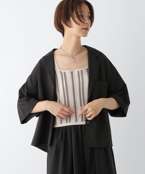 LEPSIM（レプシィム）の「開襟シャツSS 961205（シャツ/ブラウス