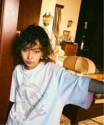 【MR. ENJOY DA MONEY】MEDM x WHOOSIS Bronze Logo Tee / 【ミスターエンジョイダマニー】ロゴ半袖Tシャツ