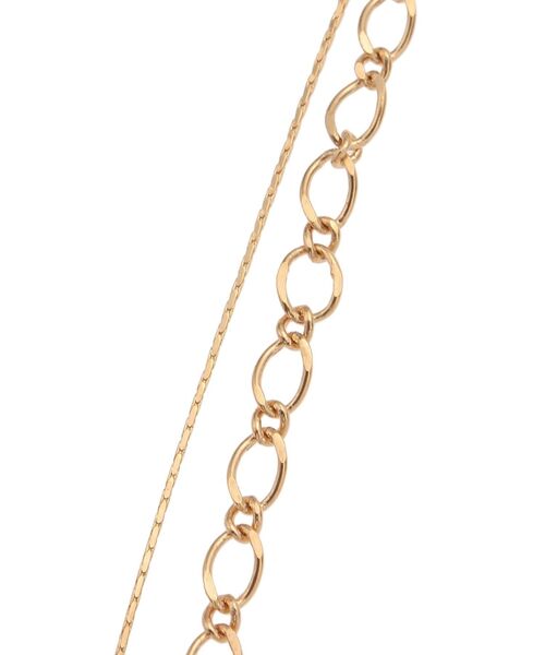 RESEXXY（リゼクシー）の「ダブルチェーンネックレス（ネックレス・レディース・ゴールド/シルバー・FREE）」の7枚目の写真