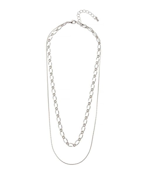 RESEXXY（リゼクシー）の「ダブルチェーンネックレス（ネックレス・レディース・ゴールド/シルバー・FREE）」の9枚目の写真