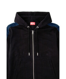 在庫わずか【DIESEL】s-mirr-new スウェットパーカー DIESEL｜メンズ ジャケット パーカー ジップアップ S-MIRR-NEW