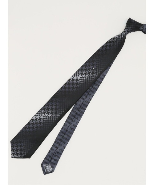 レノマ オム シルク パネル柄 ナロータイ 7.0cm幅