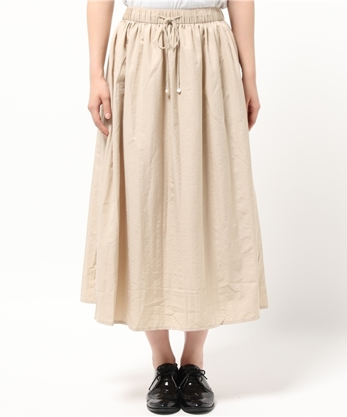 CIAOPANIC（チャオパニック）の「【Ciaopanic】　ヴィンテージサテンロングSK（スカート・レディース・ベージュ/レッド/ブルー・FREE）」の4枚目の写真