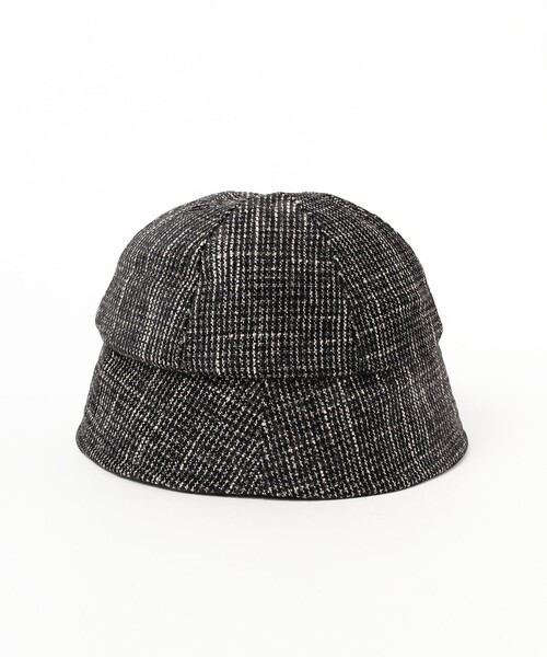 B:MING by BEAMS(ビーミングバイビームス)の「B:MING by BEAMS / ツイード メトロ ハット(ハット・レディース・ブラック/ライム/ブラウン・FREE)」の4枚目の写真