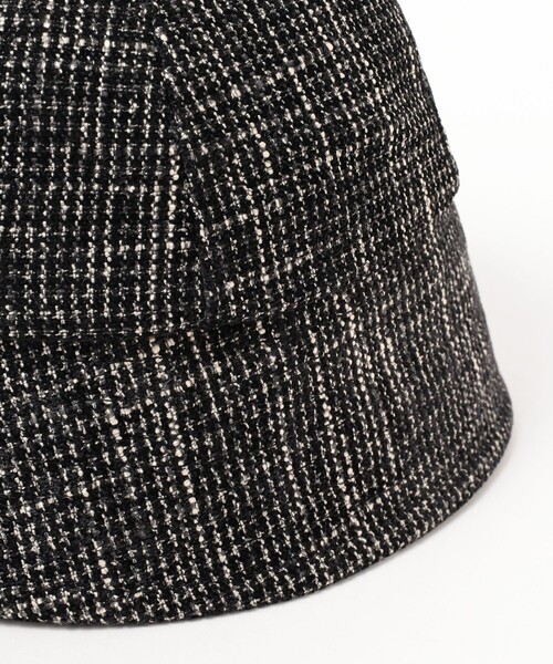 B:MING by BEAMS(ビーミングバイビームス)の「B:MING by BEAMS / ツイード メトロ ハット(ハット・レディース・ブラック/ライム/ブラウン・FREE)」の5枚目の写真