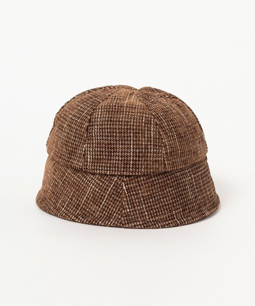 B:MING by BEAMS(ビーミングバイビームス)の「B:MING by BEAMS / ツイード メトロ ハット(ハット・レディース・ブラック/ライム/ブラウン・FREE)」の6枚目の写真