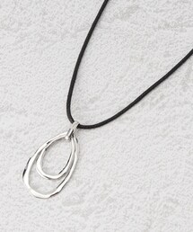 OPAQUE.CLIP | 変形メタルモチーフコードネックレス(ネックレス)