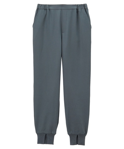 RANAN（ラナン）の「裏起毛裾スリットジョガーパンツ（その他パンツ・レディース・アイボリー/ブラック/ブルー/チャコール/ピンク・M/L/S/LL）」の8枚目の写真