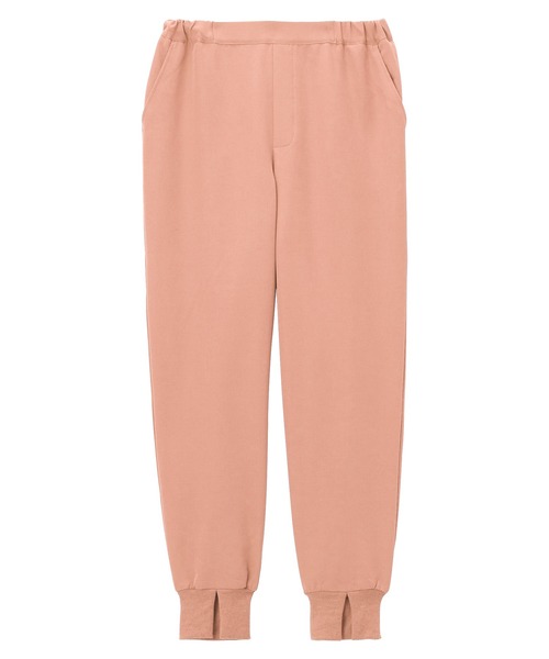 RANAN（ラナン）の「裏起毛裾スリットジョガーパンツ（その他パンツ・レディース・アイボリー/ブラック/ブルー/チャコール/ピンク・M/L/S/LL）」の10枚目の写真