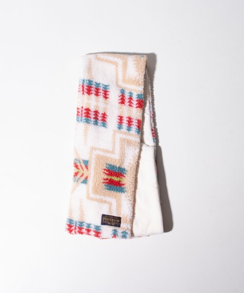 PENDLETON(ペンドルトン)の「【PENDLETON/ペンドルトン】別注HARDING ボアマフラー リバーシブル フリース(マフラー・メンズ・オフホワイト/ブラウン/ブラック・FREE)」の17枚目の写真