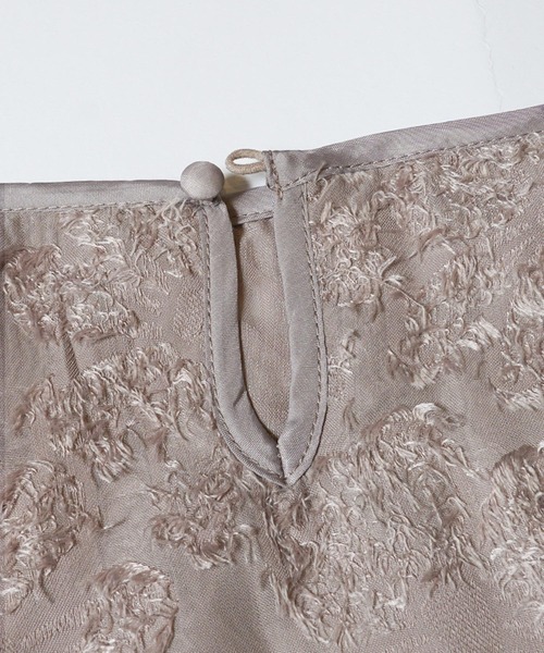 coca（coca）（コカ）の「フリンジシアージャカードボレロ＆キャミワンピースセット（ドレス・レディース・ブラック/グレイッシュベージュ・L/M）」の14枚目の写真