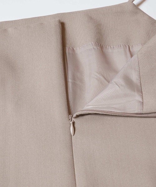 coca（coca）（コカ）の「フリンジシアージャカードボレロ＆キャミワンピースセット（ドレス・レディース・ブラック/グレイッシュベージュ・L/M）」の16枚目の写真