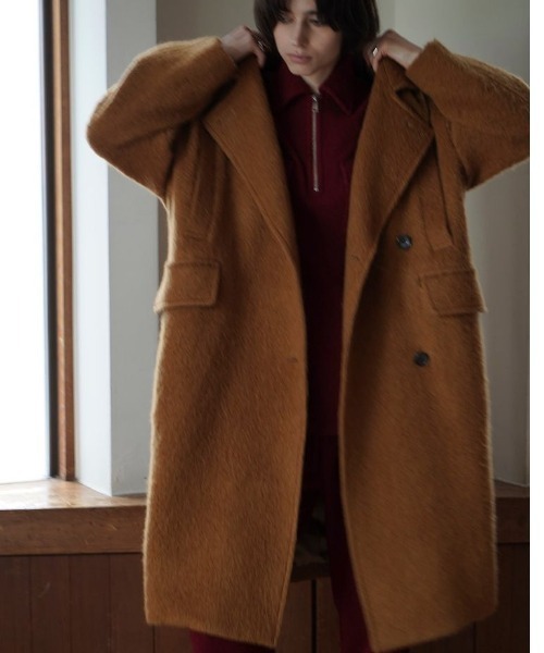 【CLANE/クラネ】SHORT SHAGGY COCOON OVER COAT CLANE/クラネ】SHORT SHAGGY COCOON OVER COAT/ショートシャギー