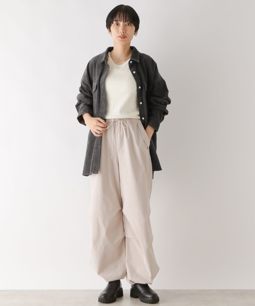 LEPSIM（レプシィム）の「コーデュロイBIGシャツ 908985（シャツ