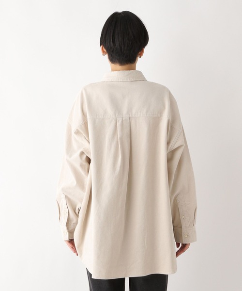 レプシム　コーデュロイ　BIGシャツ　完売品 楽天市場】【SALE／50%OFF】コーデュロイBIGシャツ LEPSIM レプシィム