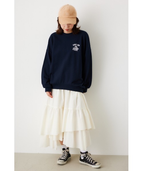 RODEO CROWNS WIDE BOWL（ロデオクラウンズワイドボウル）の「ランダムティアードスカート（スカート・レディース・オフホワイト/ブラック・FREE）」の17枚目の写真