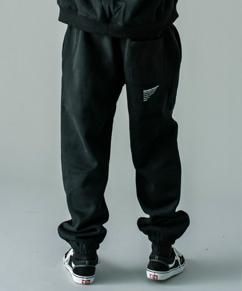 JACKROSE（ジャックローズ）の「JE-HEAVY WEIGHT SWEAT PANTS（スウェットパンツ・メンズ・ブラック/ホワイト・M/L）」の16枚目の写真