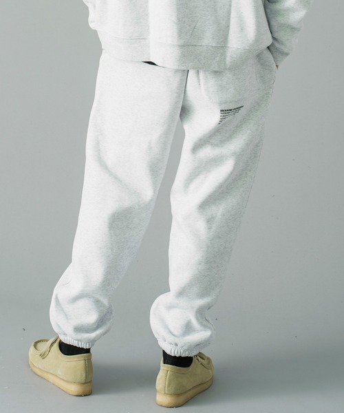 JACKROSE（ジャックローズ）の「JE-HEAVY WEIGHT SWEAT PANTS（スウェットパンツ・メンズ・ブラック/ホワイト・M/L）」の4枚目の写真