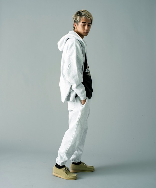 JACKROSE（ジャックローズ）の「JE-HEAVY WEIGHT SWEAT PANTS（スウェットパンツ・メンズ・ブラック/ホワイト・M/L）」の20枚目の写真