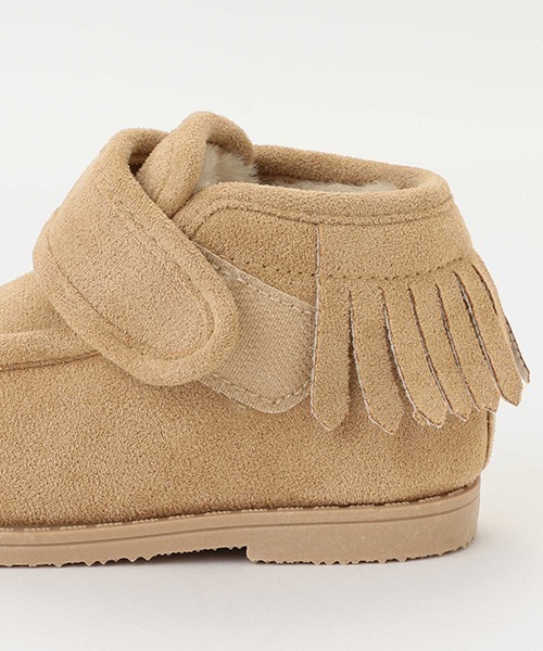 petit main(プティマイン)の「フリンジシューズ(スニーカー・キッズ・ブラック/ベージュ・16cm/15cm/14cm/17cm/18cm/19cm)」の10枚目の写真