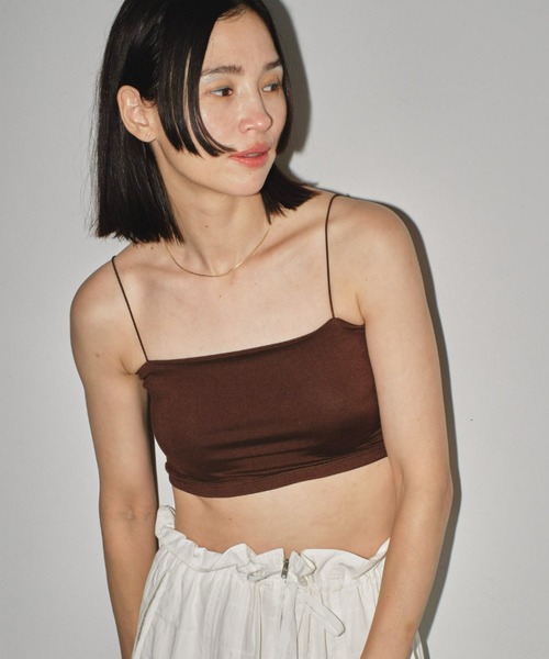 TODAYFUL Cupin Flatseam Bratop カップ付ベアトップ TODAYFUL(トゥデイフル) / Life's online store（ライフズ