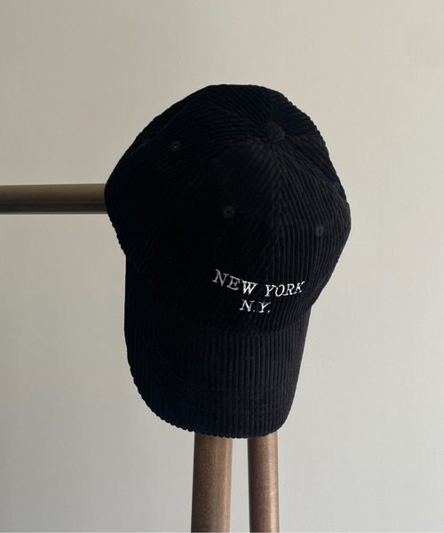 Thevon（ゼボン）の「コーデュロイ刺繍ロゴキャップ（キャップ・レディース・アイボリー/ブラック/ブラウン・FREE）」の14枚目の写真