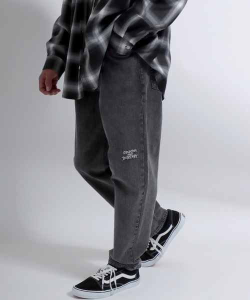 セール】THRASHER（スラッシャー）ワンポイントロゴ刺繍ケミカル